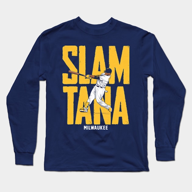 Carlos Santana Milwaukee Slamtana Long Sleeve T-Shirt by KraemerShop